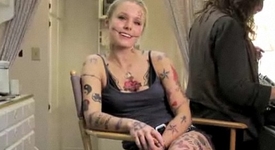 Кристен Бел шокира с 214 татуировки по тялото си (+видео)