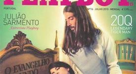 Исус се появи на корицата на португалския Playboy 