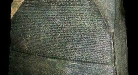 Розетският камък е разшифрован на 27 септември 1822 година