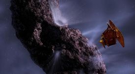 Космическата сонда 'Deep impact'  и  кометата Темпъл