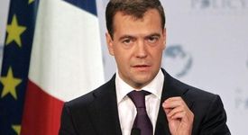 Медведев предизвика фурор с танца си (+видео)