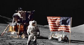 Отпечатък на детско стъпало на Луната шокира астронавтите на 'Аполо 17'