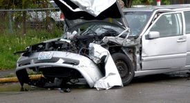 Мъж оцелял по чудо след катастрофа с 230 километра в час