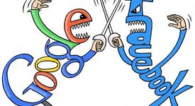 Социалната мрежа Facebook забрани рекламите на Google+