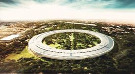 Apple издига крепост за своя централа