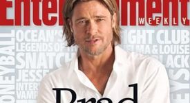 Брад Пит на корицата на списанието Entertainment Weekly