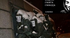 Паметникът на Съветската армия отново бе преобразен
