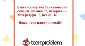 Виц на деня за оценките