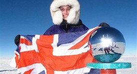16-годишна ученичка е най-младият човек, извършил поход до Южния полюс