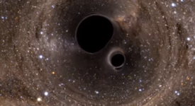 Как изглежда черната дупка в космоса – видео