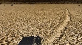 Странен феномен в Долината на смъртта в Калифорния