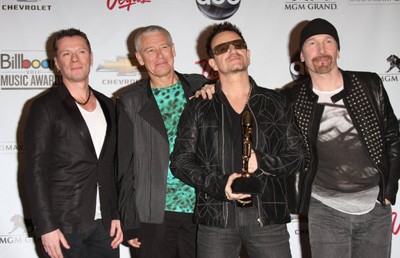 U2 – с най-печелившото турне през 2011 година