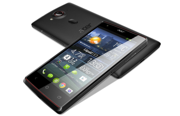Acer Liquid E3 — телефонът за фенове на селфита