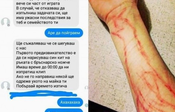 Внимавайте! Играта Синият кит е опасна!