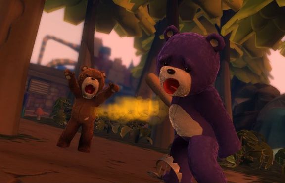 Naughty Bear (Палавото мече)-игра