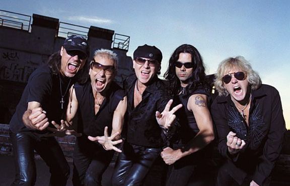 SCORPIONS - часове преди концерта