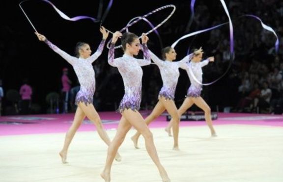 Българският ансамбъл по художествена гимнастика - Световен Шампион