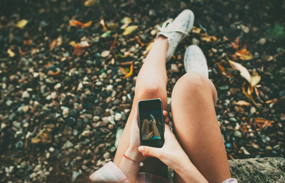 Когато мама се появи в Snapchat