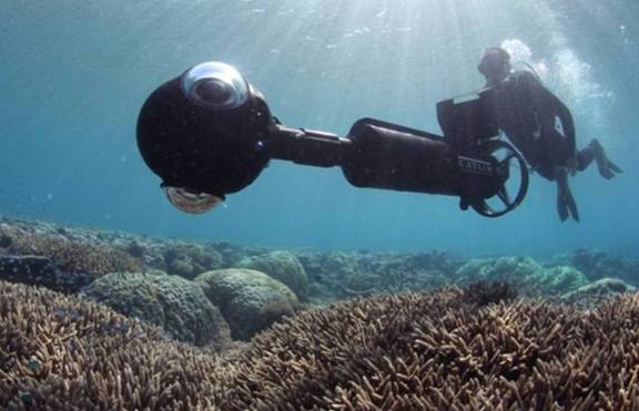 Google Street View и под вода 