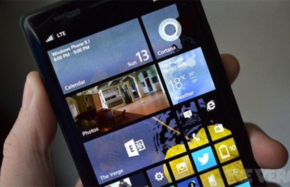 Microsoft пуска телефон с жестов контрол