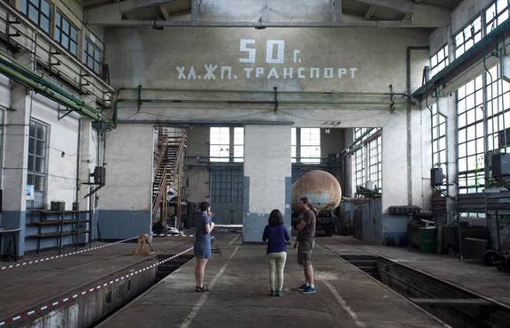 Изкуство в нестандартни локации за десетата годишнина на  Водна кула арт фест