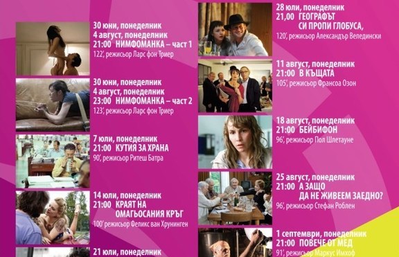 КИНО на ОТКРИТО с филмите от София Филм Фест 2014