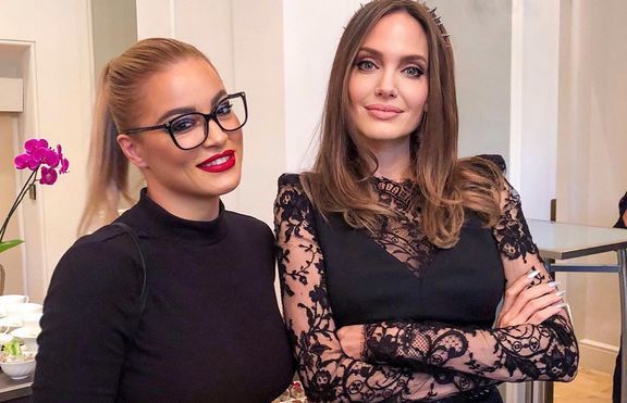 Жени Джаферович се щракна с Анджелина Джоли